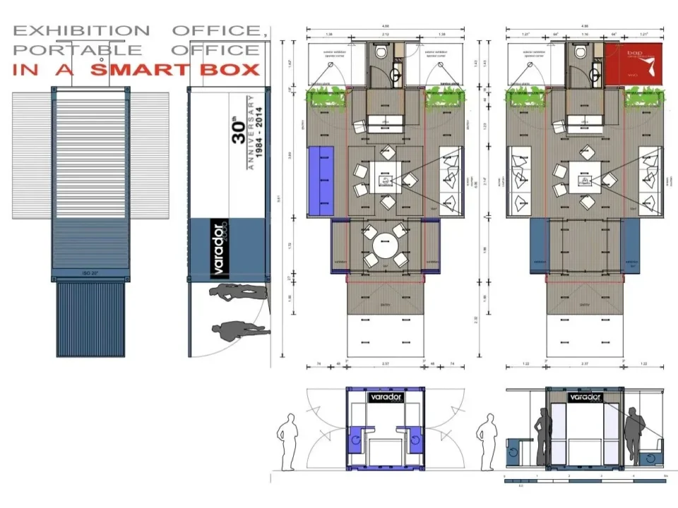 Oficina comercial en contenedor - Varador 2000, S.L - Arenys de Mar